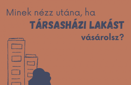 Informálódj a társasházról, mielőtt lakást vásárolsz